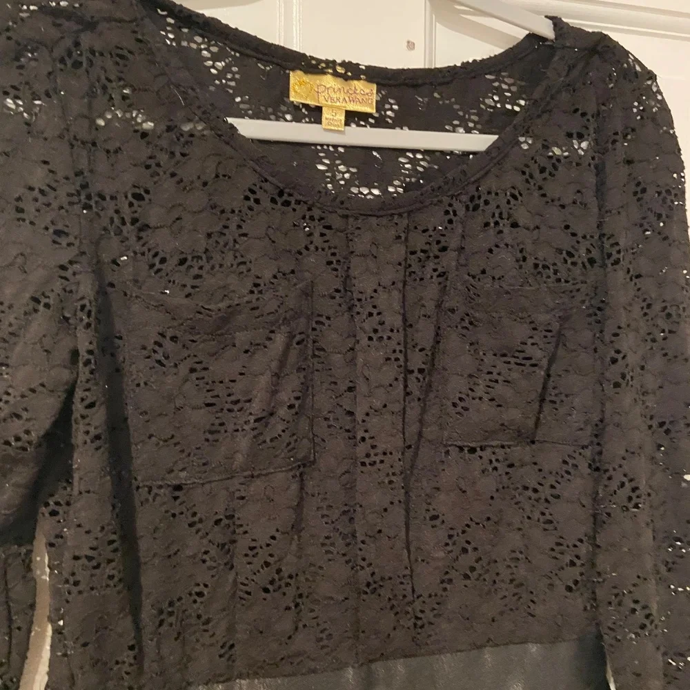Princess Vera Wang Juniors Lace Fit & Flare Dress – Size 5